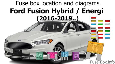 2015 ford fusion hybrid relay